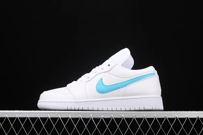 All categories Air Jordan Jordan series basketball shoes Air Jordan 1 Low New version Air Jordan 1 Low "White Multi" AJ1 Joe 1 four-color mandarin duck low-top top-layer leather cultural and leisure sports sneakers CW7035-100